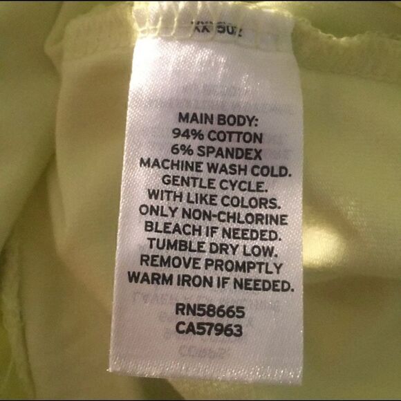 BP Lime Green NWT leggings summer light weight - Picture 3 of 3